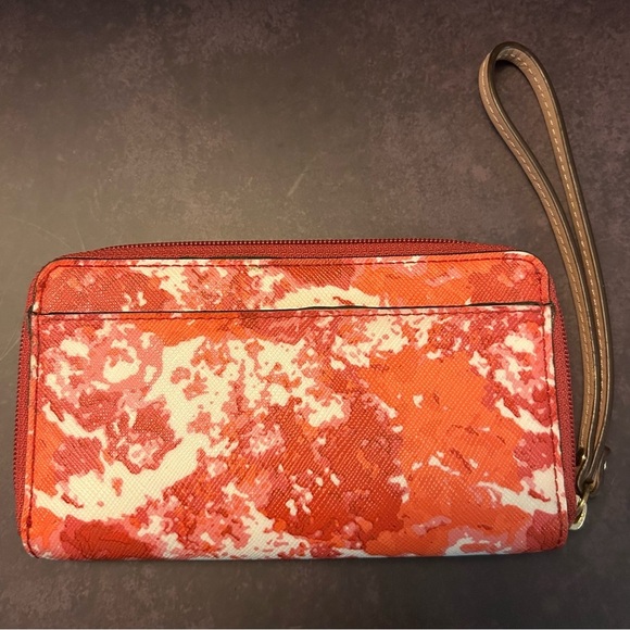 Coach Red and White Women's Wallet Wristlet - Picture 6 of 9